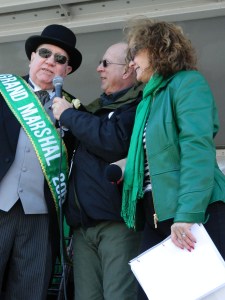 2013 Parade Grand Marshal Jim Mulcahy interviewed.