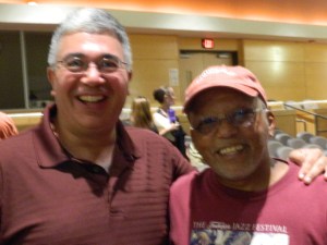 Windsor, Ct Deputy Mayor Al Simon with former deputy mayor Tim Curtis.