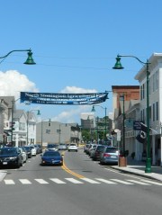 Downtown Mystic village.