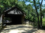 Covered bridge.