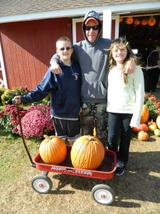For the Massaro Family of Windsor Locks, Zack, Rich & Lexi -Brown's Harvest is an annual tradition.