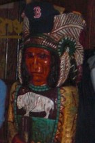 In Boston, everyone is a Red Sox fan outside Cheers Bar, Boston, MA.