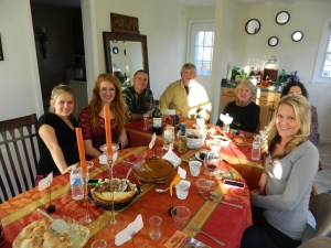 Dessert, coffee and conversation...