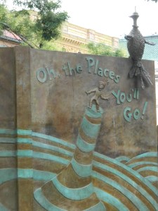 Photo by Jacqueline Bennett  Dr. Suess National Memorial /Sculpture Garden in Springfield, MA.