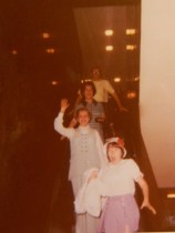 Dad, Mom, Aunt June and Deb in downtown Boston after a Red Sox game -  Jordan Marsh Blueberry Muffins were surely also part of the day's plan for all of us!