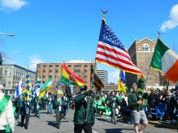 Order of the Flags - representing the thirty-two counties of Ireland.