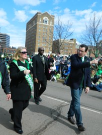Gov. Dannel Amlloy and First Lady Cathy Malloy.