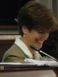 Moderator Susan Campbell.