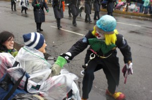 My mom looked forward to Hartford's annual St. Patrick's Day Parade and during the 2010 parade received some special attention! 