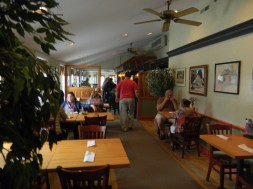 Front dining area has retained cozy atmosphere.