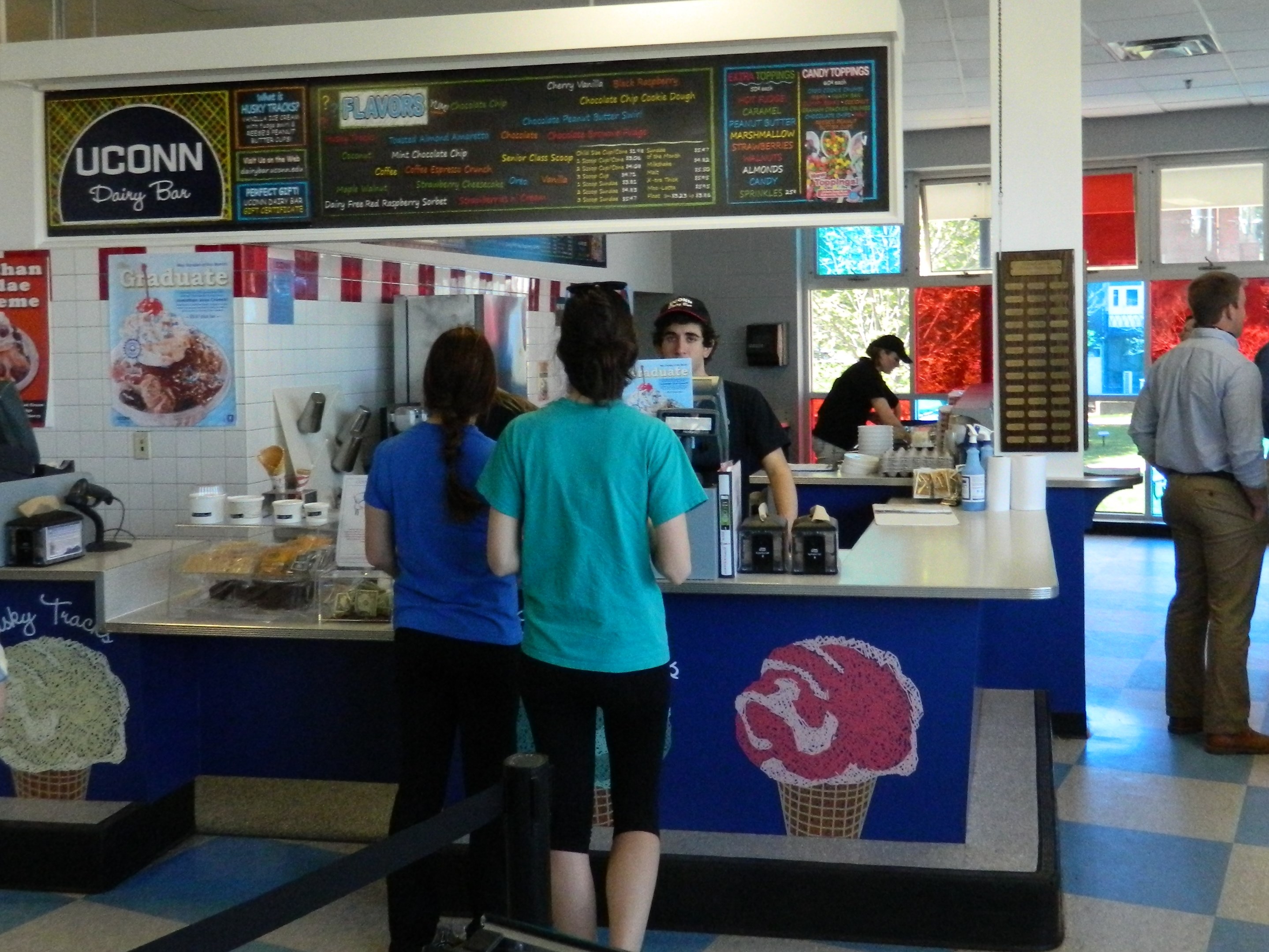 Destination UConn Dairy Bar, Storrs Connecticut newsandviewsjb