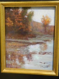 Best in Show -Bolton Pond, pastel by Jane Penfield.