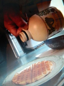 Topped with Comte's New Hampshire Pure Maple Syrup.