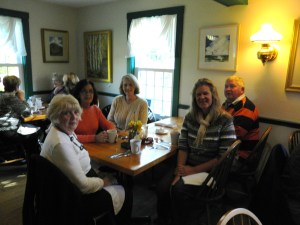 Group photo graciously snapped by a Sadler's staff member.