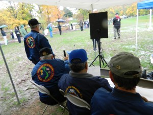 Viet Nam veterans turned out in support.