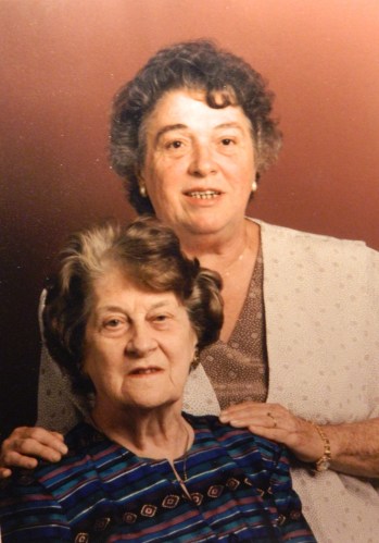 Olde English Tomato Relish in memory of her daughter Muriel has been added to Mom's Recipe Box. (Muriel and Mom)