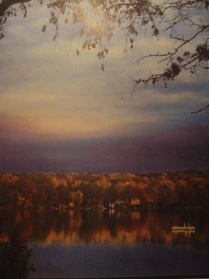 Photo by Michelle Larned: Autumn beauty apparent along Connecticut's Lake Hayward.  