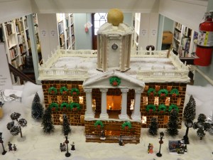 Connectciut Old State House - at the Wood Memorial Library 2014 Gingerbread House Exhibit.