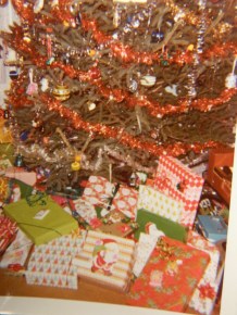 Oh Christmas Tree, Oh Christmas Tree ... thanks to my father we had many beautiful evergreens over the years. 