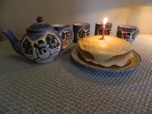 "Cecelia G.'s Yellow Cake with White Icing" made for the conclusion of this series by her daughter Candy can be found in Mom's Recipe Box. Happy birthday Mom!