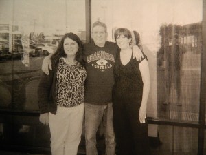 Donna, Glen Jr. and Debbie -  now.