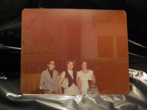 Candy, Dixie and Mom at Ford's theater in Washington D.C. - late 1970s.