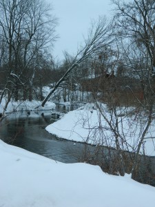 photo by Jacqueline Bennett Connecticut's  winding Hockanum River in winter shown on Feb. 9, 2015.