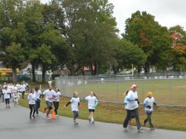 "2015 Color Craze" 5K Run/Walk gets underway at Recreation Park in Willimantic/Windham, Connecticut on October 3.