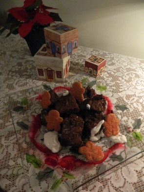 Merry Christmas Brownies made by her daughter Jackie have been added to Mom's Recipe Box.