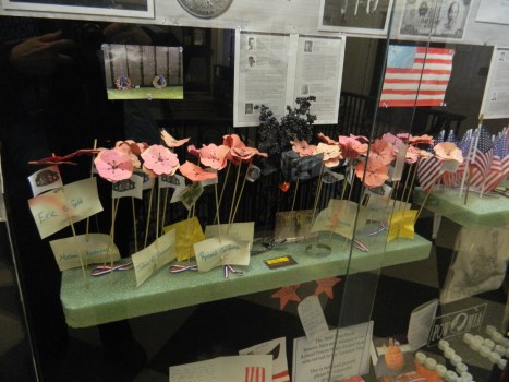 Momentos left by the traveling "Wall That Heals".