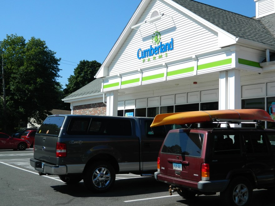 Cumberland Farms at the Five Corners of Ellington Connecticut.