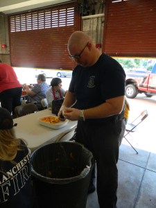 Double firefighter duty.