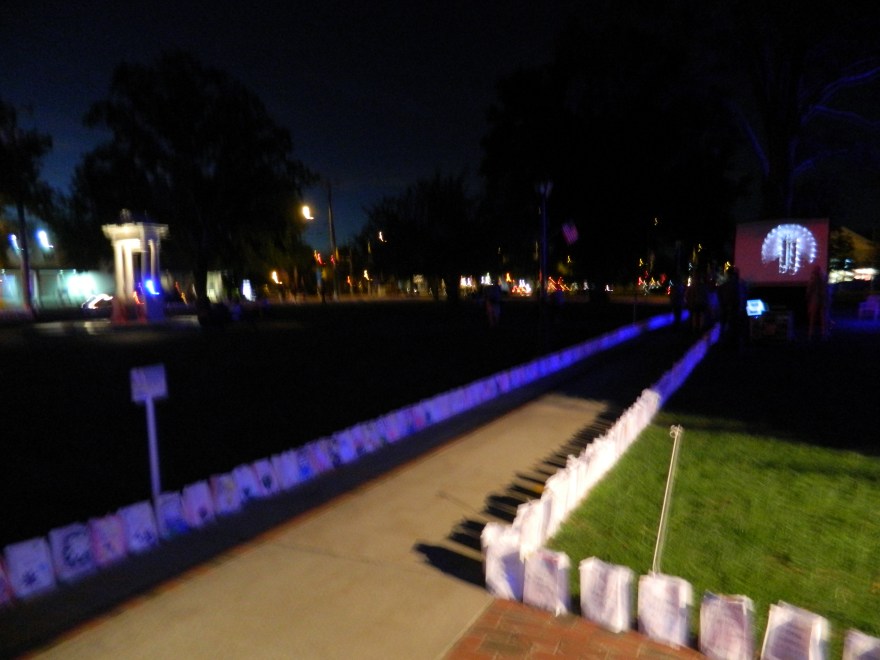 "Walk of Light" in Windsor, Connecticut September 11, 2016.