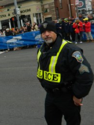 Manchester;s finest were on hand to maintain safety.