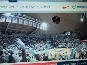 A full house at Gampel 2/13/2017 when for UConn Women's Basketball.