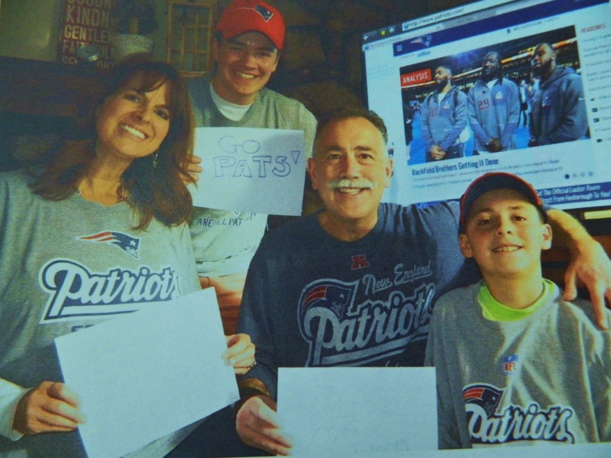 From Denver Colorado my second cousin Brad Pope with his